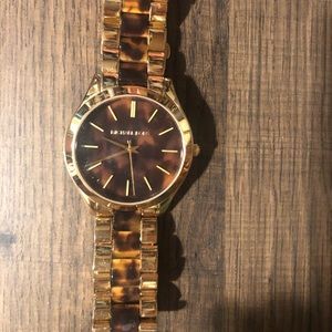 Michael Kors Tortoise Watch